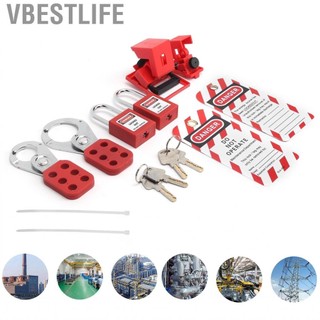 VBESTLIFE Lockout Tagout Kit Khóa điện đa chức năng thực tế cho khóa