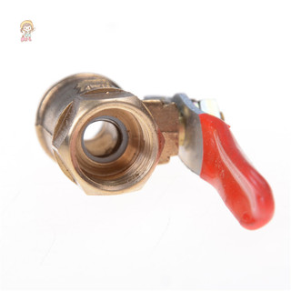 TWE 1 / 4 '' M / F Full Port Nội tuyến Đồng thau Nước Khí Nhiên Liệu Dòng Van ngắt VN
