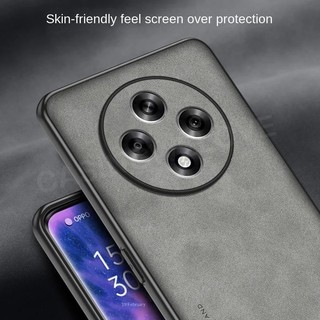 Dành Cho Oppo Reno12 F 5G Reno 12 reno12F 12F 2024 Vỏ Điện Thoại Da Cừu Sang Trọng Thời Trang Silicon Mềm Bảo Vệ Camera Vỏ Chống Sốc Ốp Lưng