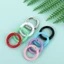 FUHUIOT 5 Chiếc Vòng Tròn Móc Khóa Kẹp, Kim Loại Nhiều Màu Sắc Có Thể Mở Vòng Carabiner, DIY Bền 25 Mm Khóa Mùa Xuân Trang Sức