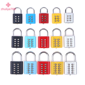 < zhuliye789 > Ổ khóa kết hợp mã mật khẩu Vali hợp kim kẽm cho hành lý Mã du lịch Mã khóa chống trộm được khóa