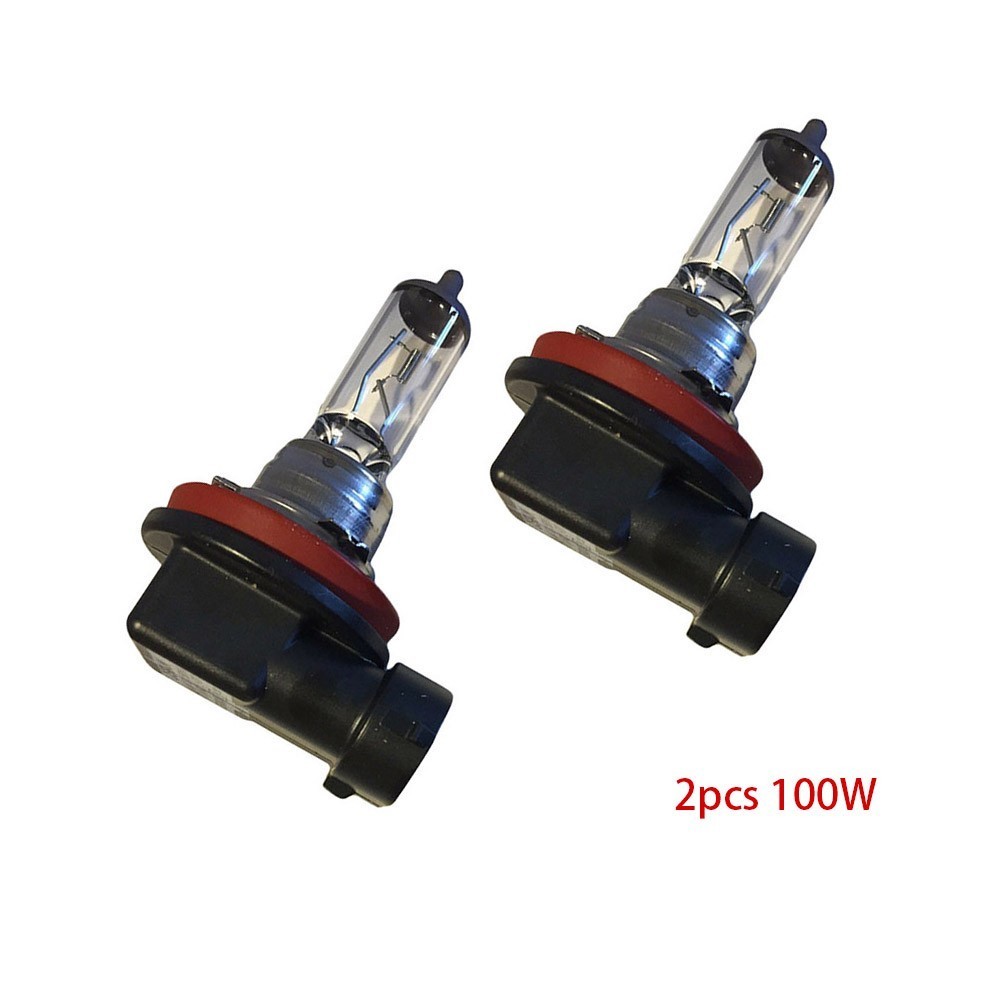 2 Chiếc H11 12V 100W Siêu Sáng Siêu Trắng Sương Mù Bóng Đèn Halogen Đầu Ô Tô Đèn Chất Lượng Tốt Sản Phẩm