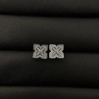 Bông tai dáng nụ hoa vuông size 10.5mm