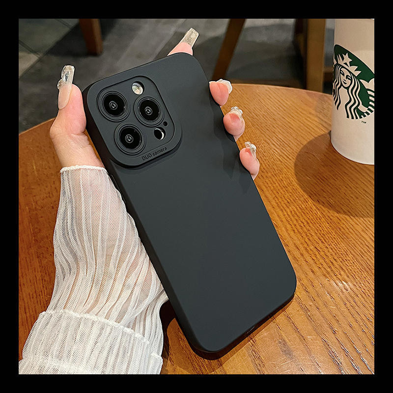 Ốp Lưng Dành Cho Samsung Galaxy S24 FE M55 M35 S24 + S24 Ultra Soft Case Full Lens Bảo Vệ Vỏ Điện Thoại Silicon Lỏng Ốp Lưng Mờ