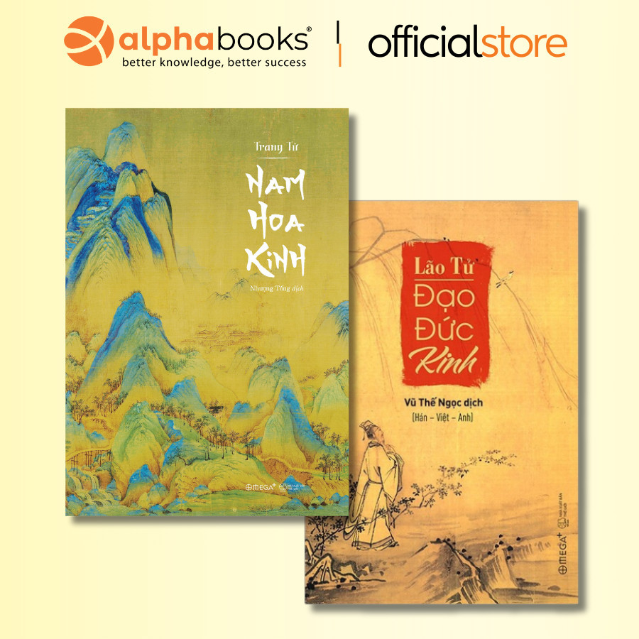 Sách - Lẻ/Combo Nam Hoa Kinh + Đạo Đức Kinh - Lão Tử (Omega plus)