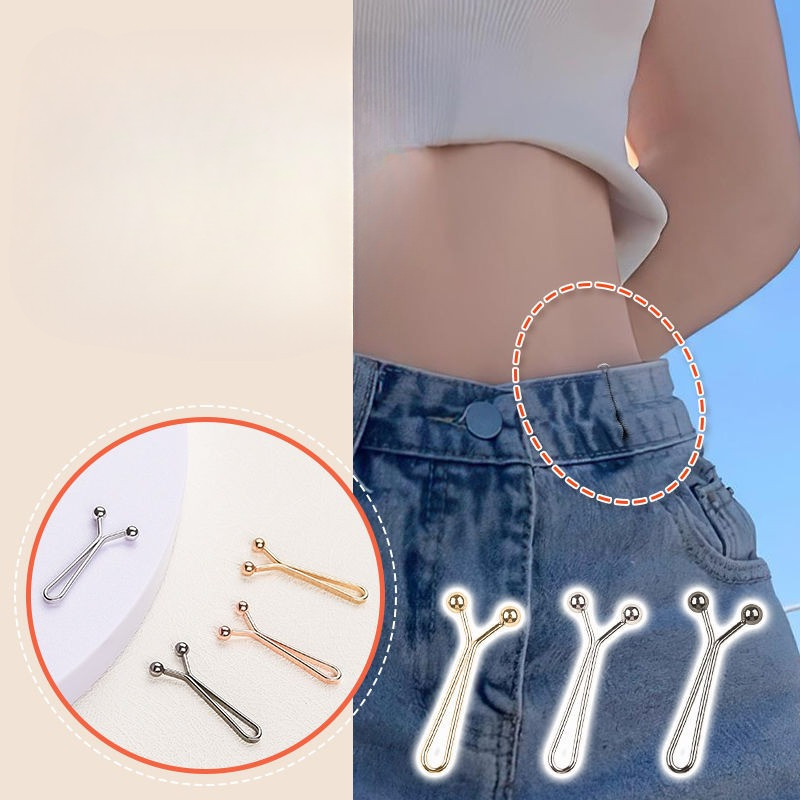 [Yunyuan] Phụ Kiện Hồi Giáo Khăn Trùm Đầu Kẹp Ngắn Quần Áo Kẹp Móng Tay Có Thể Điều Chỉnh Cố Định Vô Hình Pin