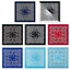 Woke Phong Cách Đảng Bandanas Khăn Tay Đa Năng Túi Vintage Vuông Khăn Trùm Đầu