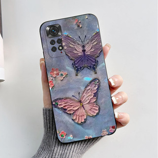 Dành Cho Xiaomi Redmi Note 11 Pro Max 11S Ốp Lưng Silicon Mềm Thiết Kế Mới 2024 Phi Hành Gia In Hình Bảo Vệ TPU Cho Redmi Note11 11 S Vỏ