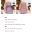 Túi đi học SAIA, Ba lô Kawaii hai túi, Ba lô đựng Laptop dung tích lớn dành cho sinh viên đại học