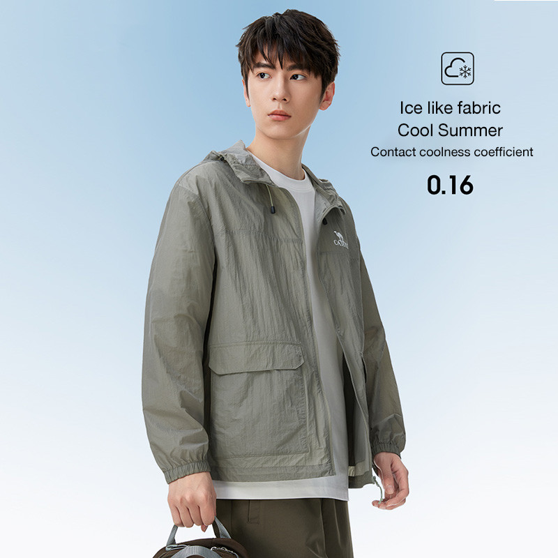 Ảnh Áo khoác chống tia cực tím ngoài trời chống nắng CAMEL CROWN Unisex 4
