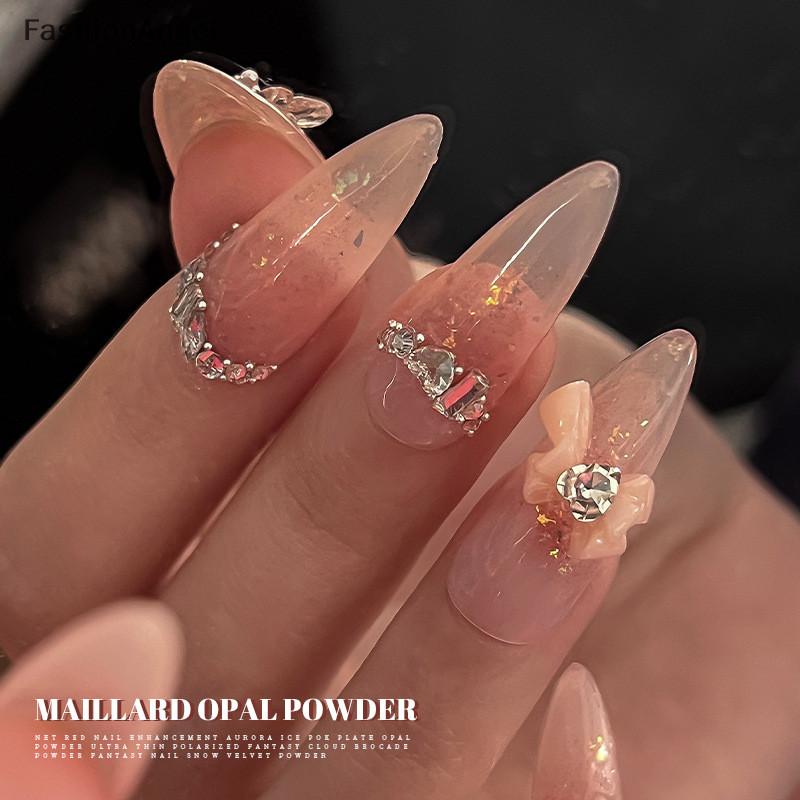 Fashionangel Mỏng Lấp Lánh Hỗn Hợp Móng Tay Kim Sa Lấp Lánh UV Gel Acrylic Horaphic Lấp Lánh Mảnh Làm Móng Tay Đầu Ch Dành Cho Nữ Đồ Dùng Móng Tay TH