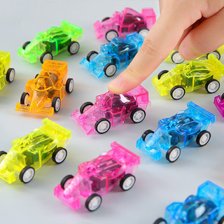 Mini Trong Suốt Kéo Lại Đua Xe Đồ Chơi Xe Ô Tô Dễ Thương Bé Trai Kéo Lại Series