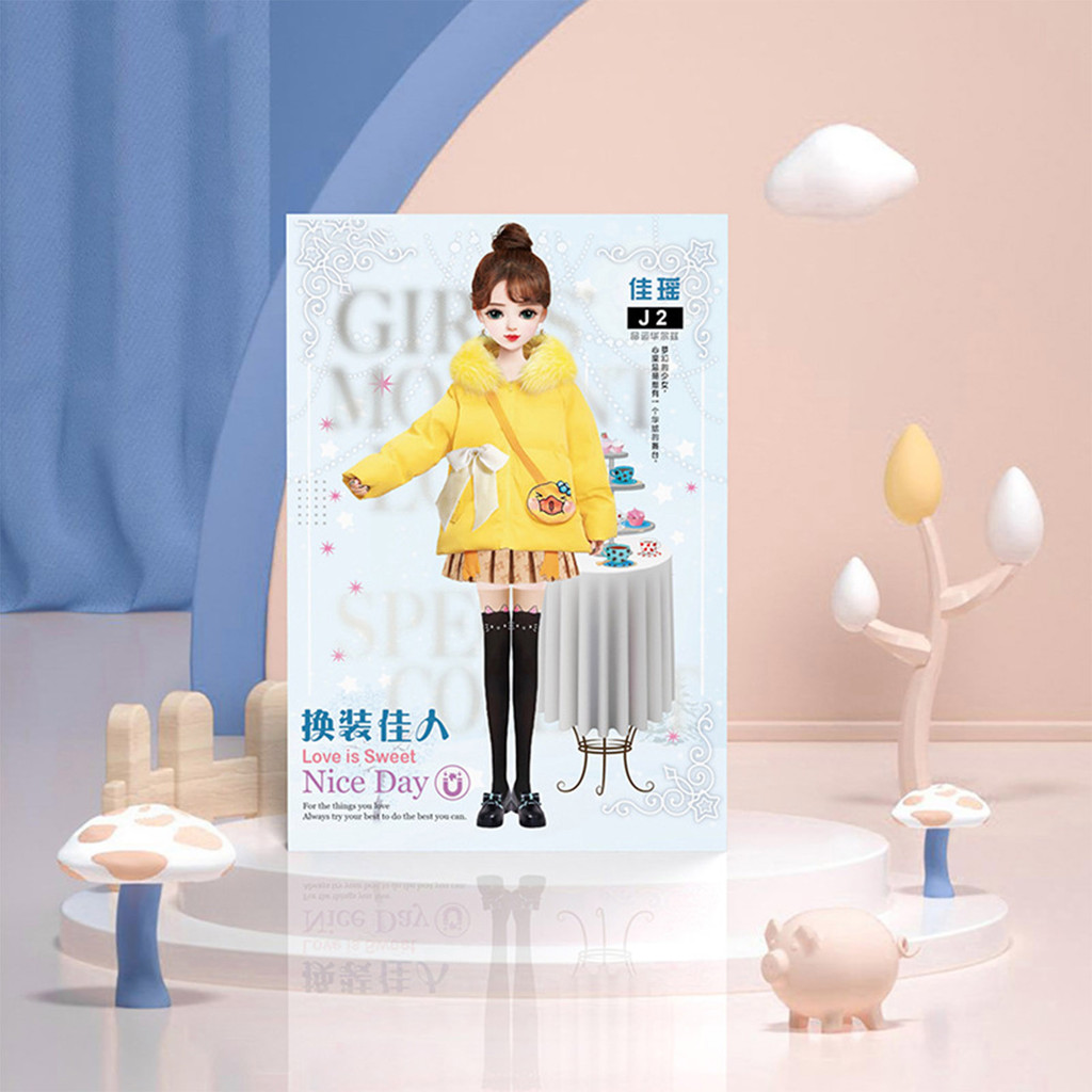Trẻ Em Bé Gái Công Chúa Từ Tính Trang Phục Đồ Chơi Công Chúa Vui Vẻ DIY Trang Phục Trò Chơi Quà Tặng Giáo Dục