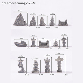 [Dreamdreaming] 1PC Cảnh quan Làm vườn Làm vườn Mô phỏng Tháp đá Rockery Đá nổi bật Microlandscape DIY Trang trí [zkm]