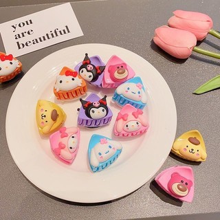 Set 2 kẹp tóc tai mèo cho bé, kẹp tóc sanrio hoạt hình cope