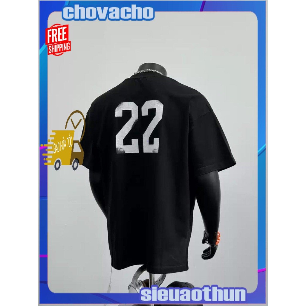 Áo thun Stee Cổ tròn Number 22 BENX.O.P Localbrand ICVCVNI Unisex