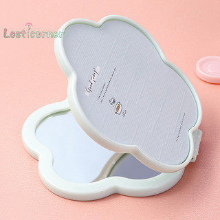 [Lostcorner] Gương trang điểm có thể gập lại Hoa trang điểm Gương trang điểm Gương trang điểm Gương cầm tay Gương nhỏ gọn hai mặt Gương mỹ phẩm bỏ túi [Mới]
