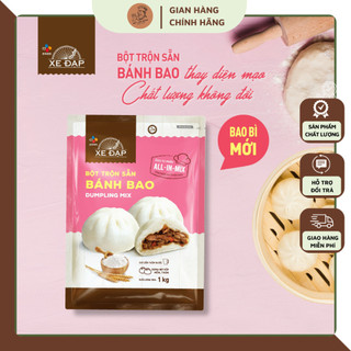 Bột Trộn Sẵn Bánh Bao CJ Cao Cấp Hiệu Xe Đạp 1Kg