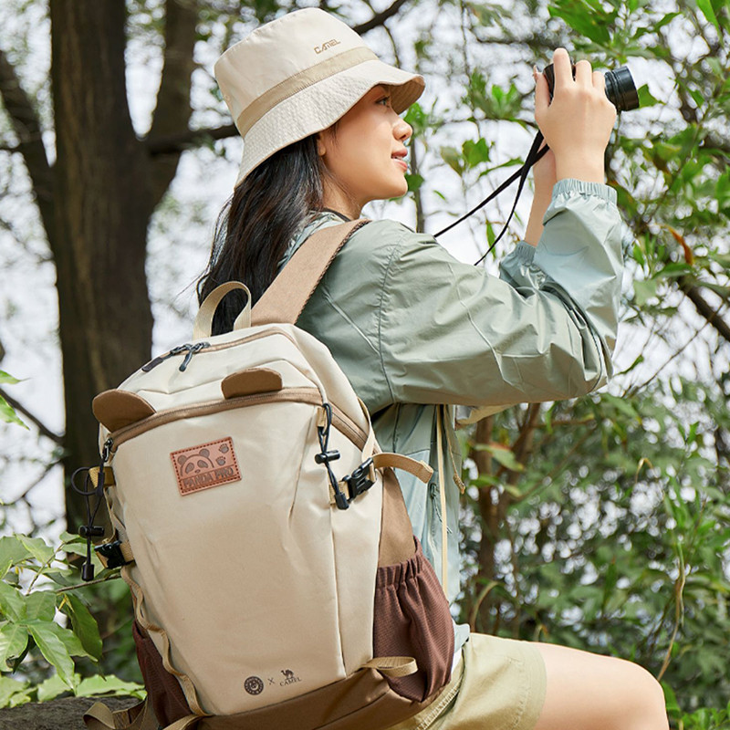 Ảnh Túi leo núi ngoài trời CAMEL CROWN 18L Ba lô học sinh nam và nữ chống nước 3