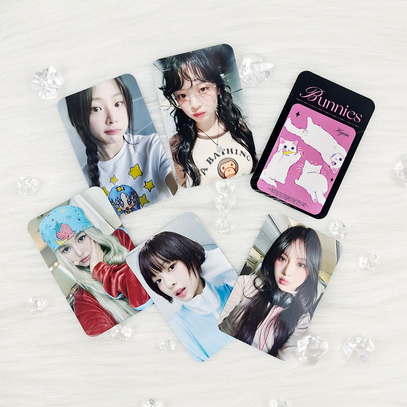 5-10 Cái / bộ NJ Làm Thế Nào Ngọt Ngào Siêu Nhiên Lomo Cards Bunions WEVERSE Photocards HAERIN HANNI MINJI DANIELLE HYEIN SOLO Ảnh Bưu Thiếp Kpop YM