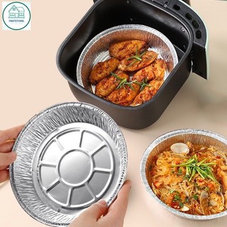 Sét 10 Bát bạc 22cm, khay bạc lót nồi chiên không dầu