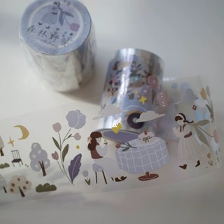 Sticker chiết Yier chất liệu PET phong cách vintage