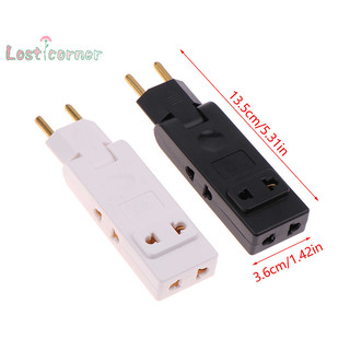 [Lostcorner] Bộ chuyển đổi nguồn di động 4 trong 1 Mở rộng ổ cắm tường EU Ổ cắm 180 độ Bộ chuyển đổi phích cắm Canada Mexico Du lịch Aadapter [Mới]