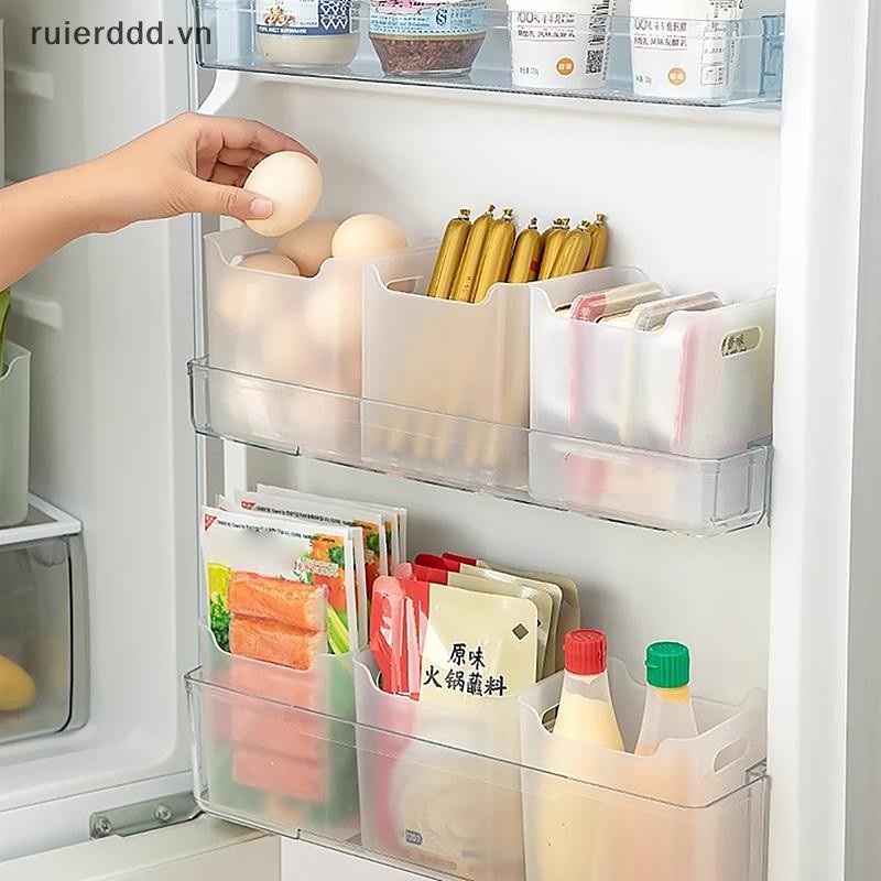 # Mới # 1 Hộp Bảo Quản Tủ Lạnh Thực Phẩm Tươi Tổ Chức Bảo Quản Lạnh Sắc Nét Trái Cây Gia Vị Hộp Đựng Thực Phẩm Hộp Bếp.