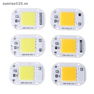 Chip LED SRVN 20W 30W 50W AC 220V hạt đèn COB thông minh Đèn LED không có trình điều khiển DIY.