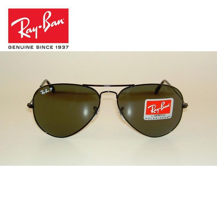 [Bản gốc] Kính râm Ray-Ban mới phi công phân cực thủy tinh Rb màu xanh ...