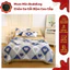 Bộ Chăn Ga Gối Cotton Đẹp Mềm Mát Không Điểm Nào Chê - MemMinbedding Luxury