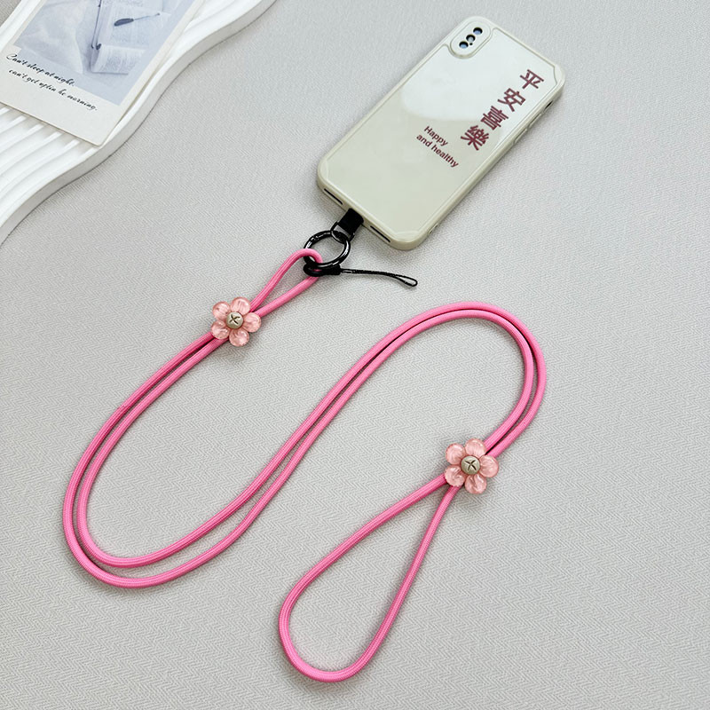 Hoa Thời Trang Chống Mất Đeo Ngang Điện Thoại Di Động Dây Đeo Cổ Tay Nylon Dây Đa Năng Cho Điện Thoại Thông Minh