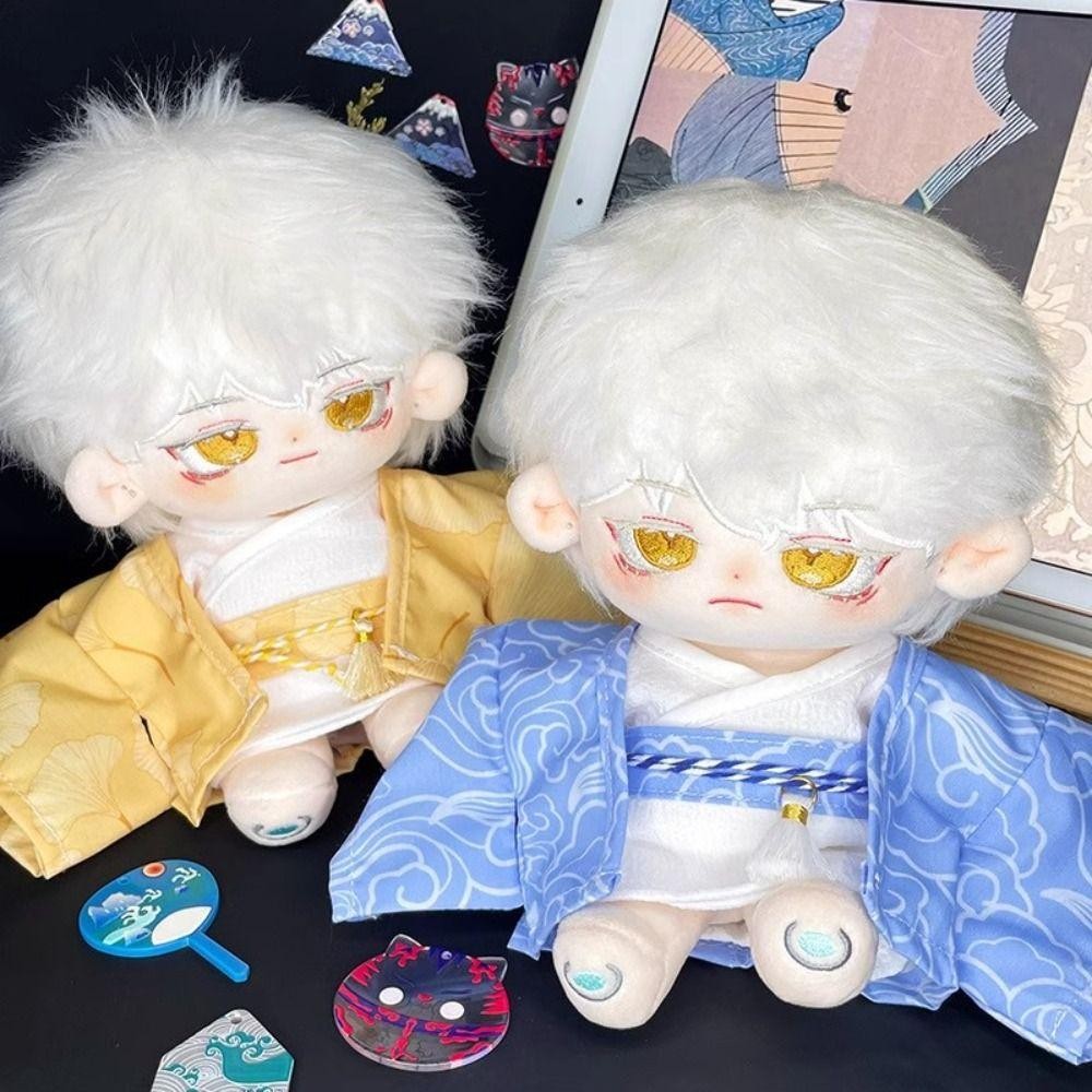 Serein 3 cái / bộ Quần áo búp bê 20CM, Kimono Nhật Bản đáng yêu Kawaii, Quà tặng sinh nhật cho trẻ em Thời trang chất lượng cao Phụ kiện trang phục mát mẻ