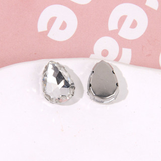 Mùa hè Băng mặt cắt hình giọt nước hình vuông trái tim đào phụ kiện Rhinestone Giày lỗ tự làm giày hoa phụ kiện khóa giày bán buôn