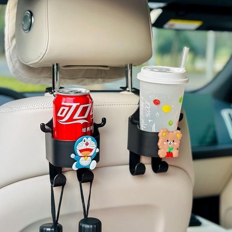 Hộp đựng cốc ô tô Hộp đựng cốc nước đa chức năng Móc giữ cốc hoạt hình dễ thương, thiết kế sáng tạo, có sẵn cho bé gái