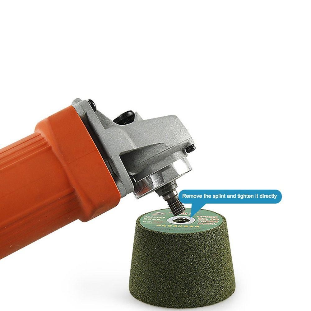 Bánh mài đánh bóng GILL, dành cho máy mài góc loại 100 Grit 50 / 100 / 200Grit Đầu mài gốm bằng đá, Phụ kiện máy mài lưới Dụng cụ đánh bóng khối chà nhám Đầu góc cacbua