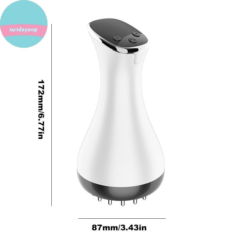 Sund Điện Kinh Tuyến Bàn Chải Gua Sha Máy Mát Xa Toàn Thân Rung Nén Nóng Cạo Lymphatic Thoát Nước Máy Đốt Mỡ VN
