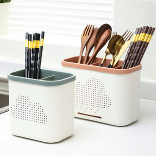 Giá đỡ đũa muỗng đa năng để bàn, thoát nước, chống nấm mốc, dùng cho nhà bếp, bộ đồ ăn, 7.12