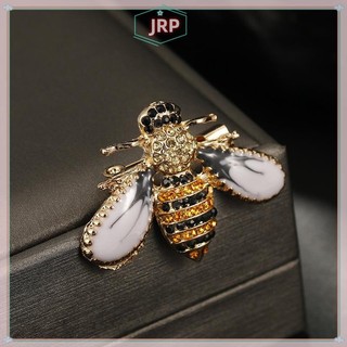 JRP Trâm Cài Hình Ong Kim Loại Rhinestone, Phụ Kiện Quà Tặng Cho Nữ