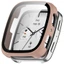 GODD Watch Bảo Vệ Màn Hình Vỏ Phim Có Kính Cường Lực Phim Bảo Vệ Dành Cho Hoạt Động 2 Vuông Chống Trầy Xước C