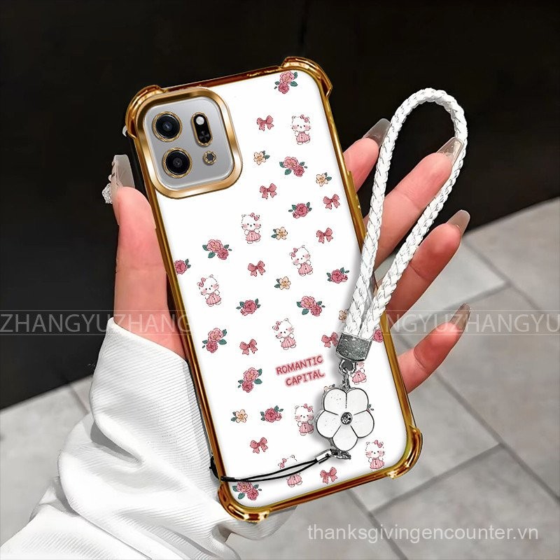 [Dây buộc miễn phí] Vỏ điện thoại OPPO A17 A17K A18 A38 A58 A78 4G 5G A98 A97 để bảo vệ chống rơi bốn góc HDM UD23