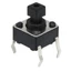 6 * 6 * 7.3MM Công Tắc Tact Đầu Vuông Cắm Thẳng / Miếng Dán 6 * 6 * 7.3 Nút Nhấn Công Tắc Micro Switch