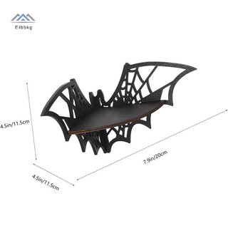 ELBBKG Bát Góc Kệ Nổi Góc Gỗ Bát Treo Tường Gothic Trang Sức Trưng Bày Kệ Halloween Kệ Trang Trí Cho Gia Đình Mới
