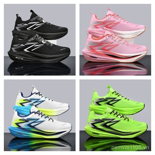 Giày chạy bộ thể thao carbon nam nữ, chống trơn trượt, phù hợp marathon ngoài trời