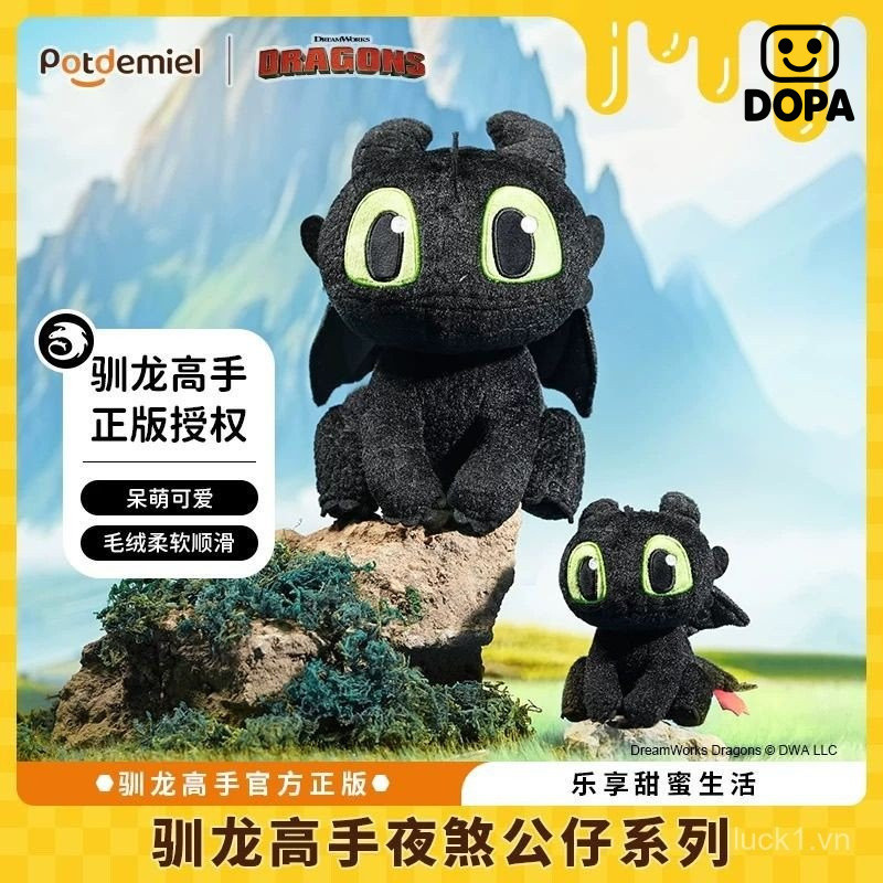 Chính Hãng Thoáng Mát Không Răng Sang Trọng Búp Bê Quyến Rũ Vui Vẻ Tame Rồng Master Đêm Búp Bê Anime Phim Hàng Hóa Quà Tặng