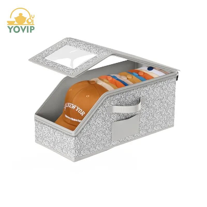 Hộp đựng mũ YOVIP, Giá đỡ mũ, Dung tích lớn, Bảo quản tủ quần áo, Thích hợp để sử dụng tại nhà, Tổ chức tủ quần áo và lưu trữ VN