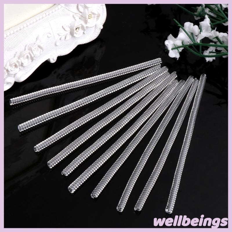 Wellb - 10 Chiếc Vòng Giảm Tốc Bảo Vệ Kích Thước Điều Chỉnh cho Nhẫn và Dây Chuyền