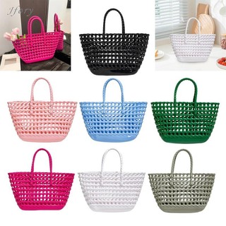 Túi Tote dệt nữ Jfory Ví du lịch Túi tay cầm nhẹ để đi lại