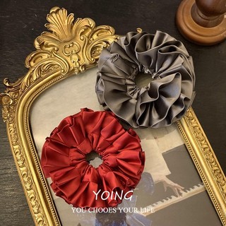 Dây buộc tóc nữ satin đơn giản, sang trọng - phụ kiện tóc cao cấp