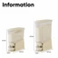 Trống Cơm YUUKII, Hộp Cơm Chiều Rộng 12CM Chống Ẩm, Hộp Cơm Kín Chống Ẩm Trong Suốt Hoàn Toàn Chống IInsect Bảo Quản Gạo Hạt